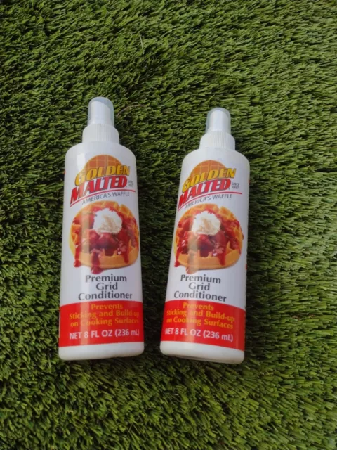 2 bottles of Golden malted Premium Grid Conditioner 8oz