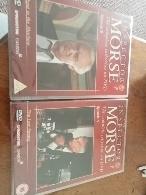 INSPECTOR MORSE - Ep,8 & 9,DVD,Ghost In Machine,The Last Enemy Sealed