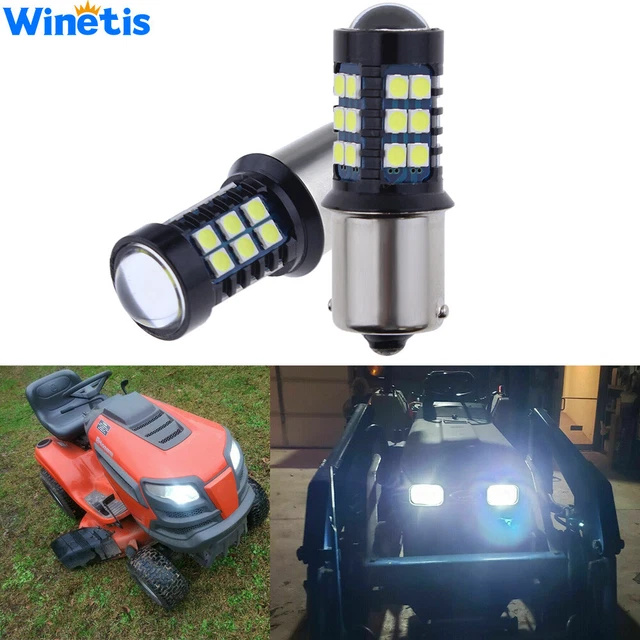 2X Super Bright LED Light Bulbs For Steiner 430 Farmall Jacobsen Chief Ford Case