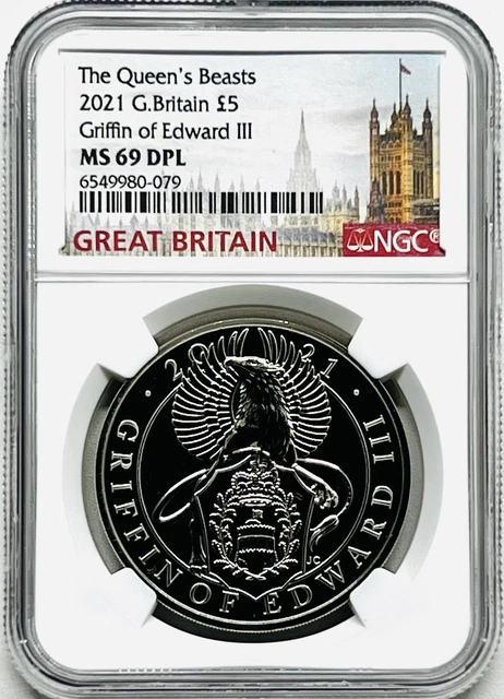 NGC MS69DPL 2024 イギリス £5 Seymour Unicorn NGC MS69DPL 2024 イギリス £5 Seymour Unicorn - メルカリ