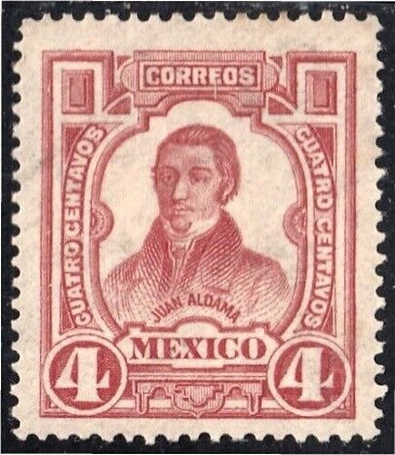 Mexico 198 1910 Juan Aldama MH