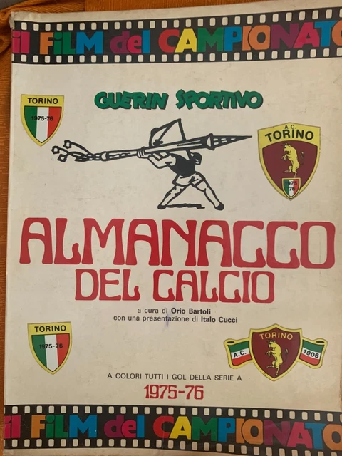 Guerin Sportivo Série A - 13e Journée Retour 1975-76 - Torino