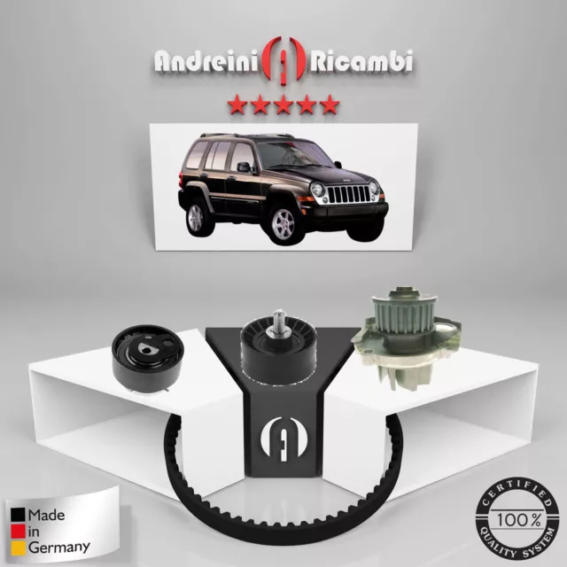 Kit Distribuzione + Pompa Acqua Jeep Cherokee 2.8 Crd 110Kw 150Cv 2003 ->