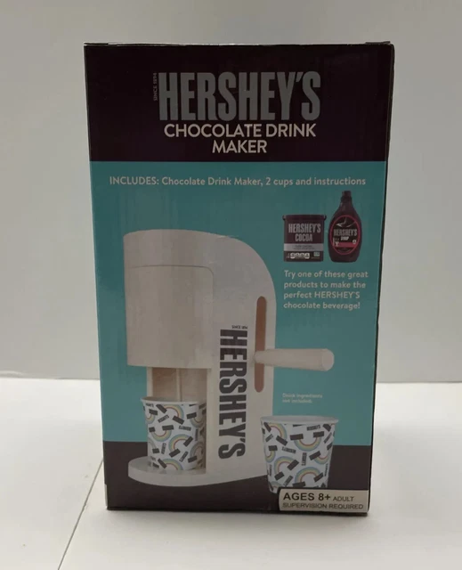 HERSHEY'S CHOCOLATE DRINK Maker Hot Or Cold Drinks Neutral Color New in