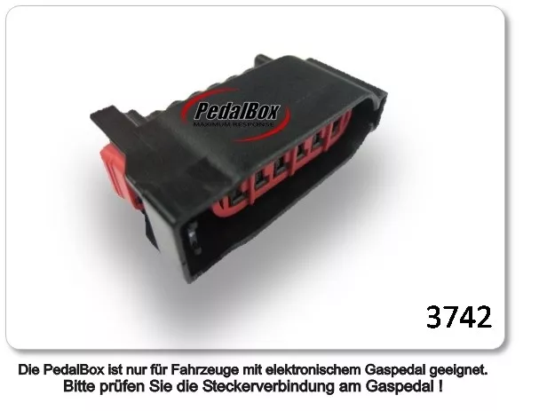 DTE PedalBox 3S für FORD GALAXY WA6 107KW 05 2006-06 2015 2.0 Tuning Gaspedalbox 2