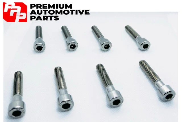 Stainless Steel Joint Bolt Set For Nissin Front Brake Calipers - Honda VTR1000 SP1 SP2