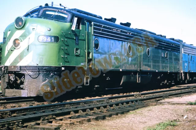 Vintage 1973 Zugrutsche 9941 Burlington & Northern Motor X3L018
