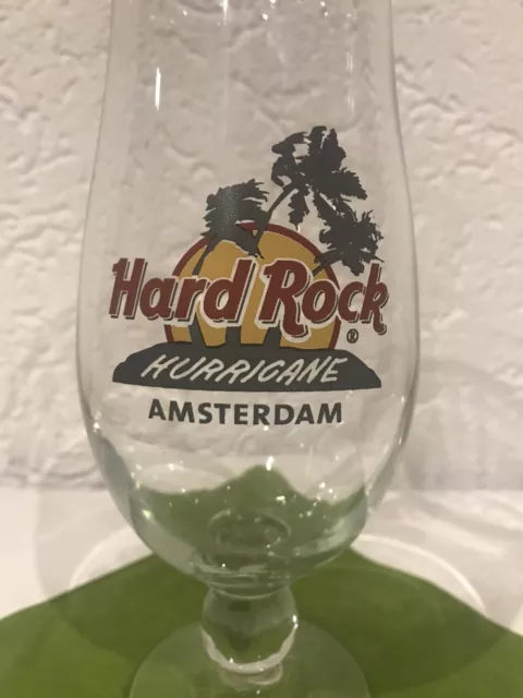 Hard Rock Cafe Hurricane Glas Amsterdam