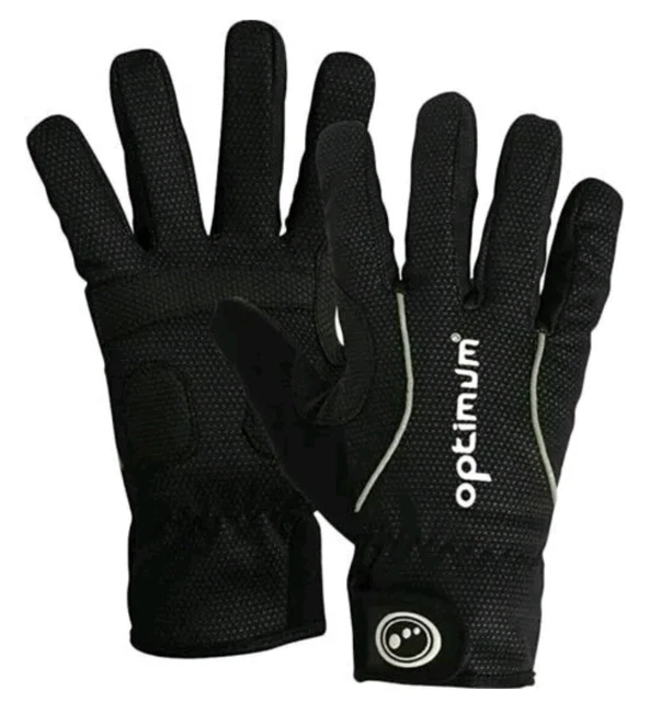 Optimum Herren Hawkley Winter Fahrradhandschuhe, klein, schwarz,