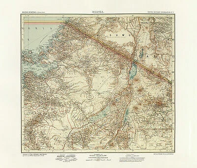 Muansa Deutsch Ostafrika Njarasa Speke Iramba Uduhe Kisumu Kolonialatlas 118