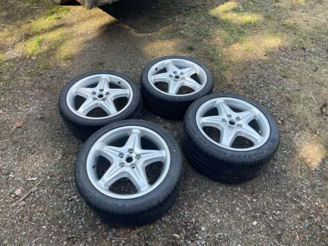 Ferrari 355 full set of factory speedline wheels with new Toyo Proxes tires Ferrari 355 full set of factory speedline wheels with new Toyo Proxes tires