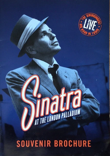 Sinatra at the London palladium Souvenir Brochure 2006 theatre programme