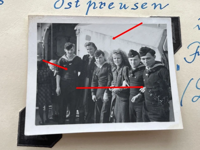 FOTO LOT DÄNEMARK 1945, Flüchtlinge aus Ostpreußen, evakuiert, Frauen ...