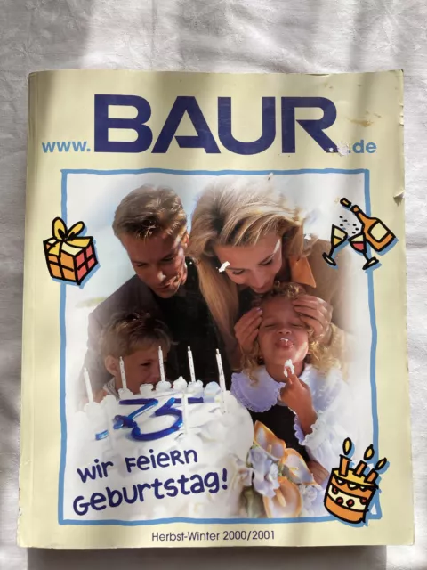 Baur versandhauskatalog Herbst-Winter 2000/2001