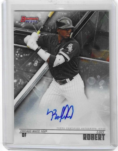 2018 Bowman Best's Luis Roberts Autograph Rookie CHICAGO WHITE SOX