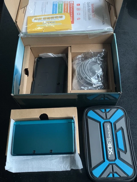 Nintendo 3DS Aqua Blue Handh System | Versione AMBASSADOR | Molto Raro | PAL