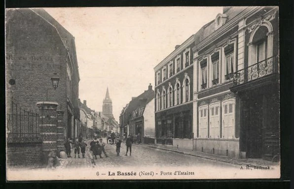 CPA La Bassée Nord, Porte d'Estaires