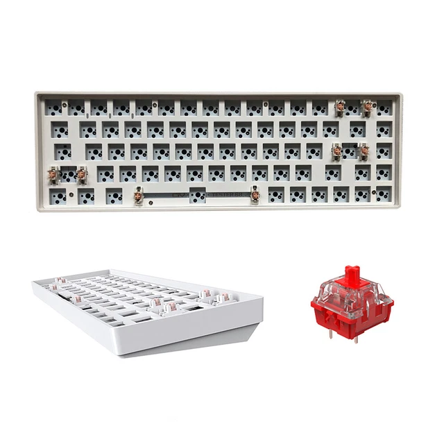 WIRELESS MECHANICAL KEYBOARD Kit HotSwappable with 2.4G Wireless USB
