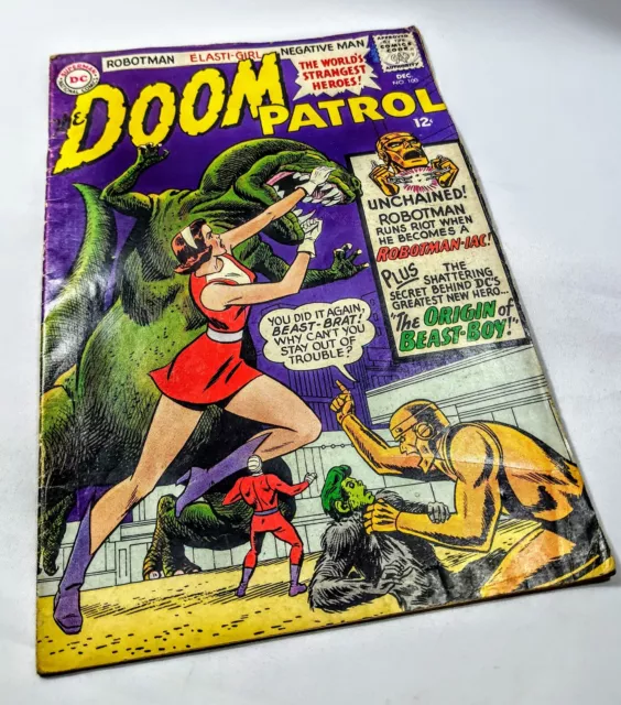 Doom Patrol #100 | 1965 | Origin of Beast-Boy