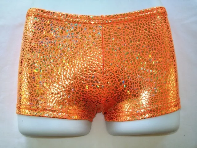 Avatar Midrise Hologram Booty Shorts, 20 Colors,Dance,Cosplay,Costume,Rave.girls