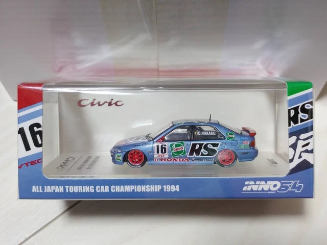 1/64 Innomodel Honda Civic Ferio Eg9 Gr.A 16 Castrol Mugen Jtcc 1994
