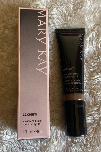 Nuevo protector solar crema Mary Kay CC amplio espectro FPS 15 ~ muy profundo ~ #086620