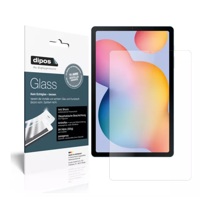 2x Schutzfolie für Samsung Galaxy Tab S6 Lite matt - Anti-Shock 9H Folie Glass