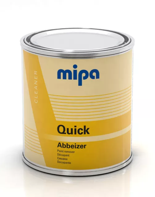 Mipa Abbeizer Quick - Lackentferner 750 g | entlacken abbeizen Farbe entfernen l