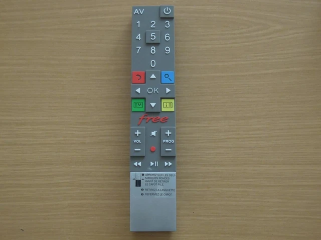 Télécommande Officielle Pour Freebox Révolution V6 - Neuve