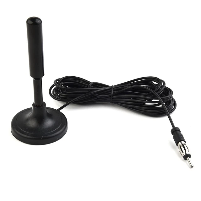 Antenne radio FM de voiture portable avec base magnétique pour une installation