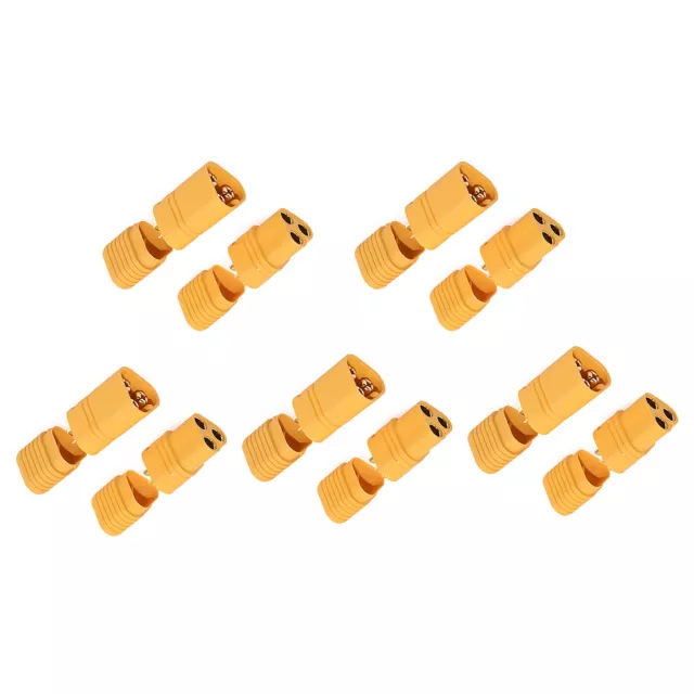 10* MT60 Male+ Female Motor Plug Connector Part For RC Multicopter Quadcopter