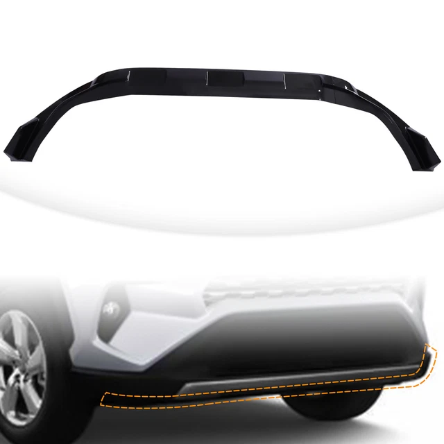 FRONT BUMPER LOWER Lip Spoiler Splitter Black Trim Kit For Toyota RAV4