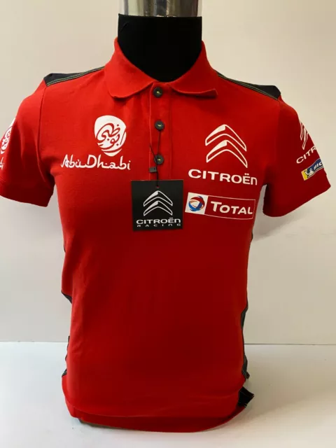 Citroen Racing Poloshirt, M,  WRC World Rally Championship Rallye Herren Polo