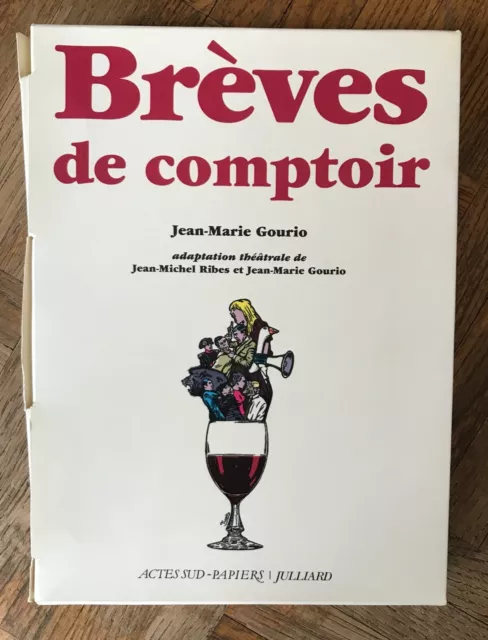 Coffret Brèves de comptoir Théâtre Par Jean-Marie Gourio