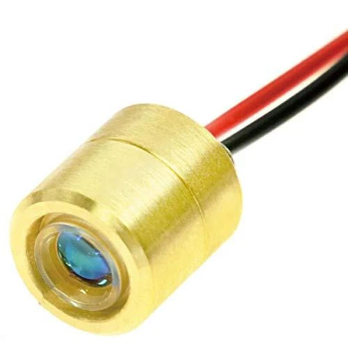 Quarton Mini Dot Size Red Laser Module VLM-635-63-LPO-50 Class I Eye Safe Las...