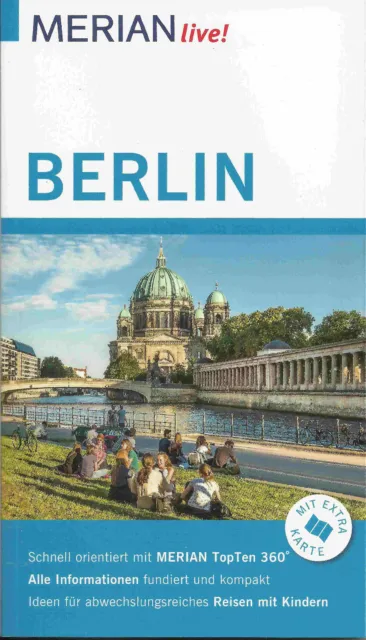 Reiseführer Berlin mit Extra Karte Ungelesen wie neu 2018/19 MERIAN Live!