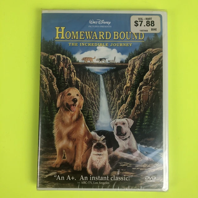 HOMEWARD BOUND: THE Incredible Journey (DVD) Walt Disney Movie £6.46 ...