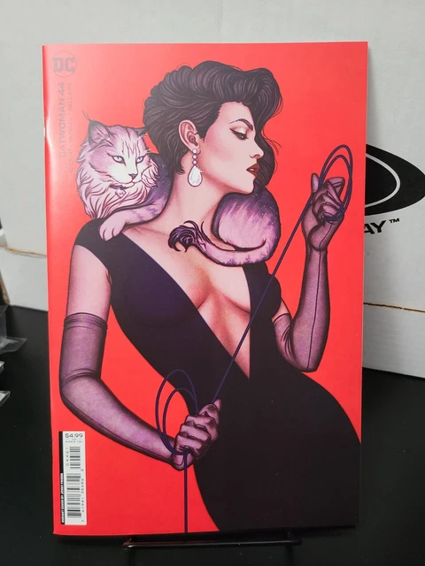 Catwoman #44 Cover B Jenny Frison Red Card Stock Cover Variant Edition Issue
