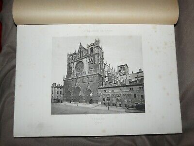 BEGULE MONOGRAPHIE DE LA CATHEDRALE DE LYON 1880 in-folio