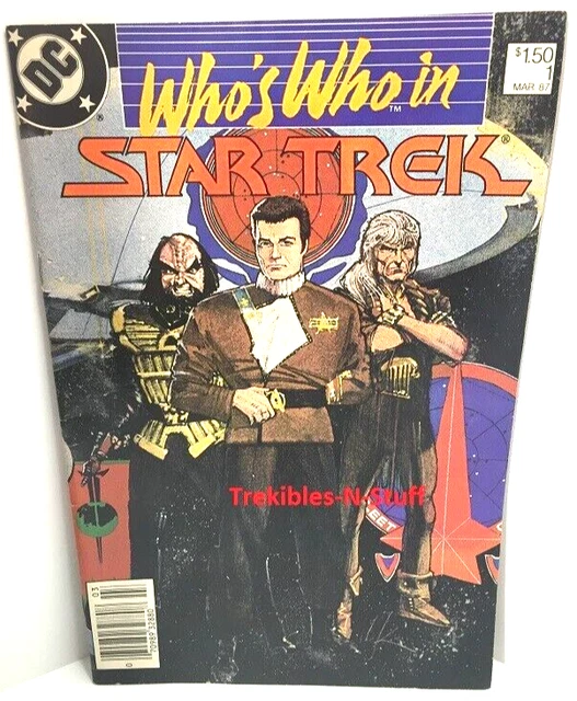 Who’s Who in Star Trek #1 DC Comics 1987 Retail Version Near Mint