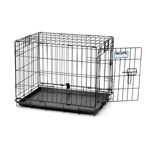 Precision Pet Products ProValu 1 Door Wire Dog Crate Black, 1 Each/19 in By Prec