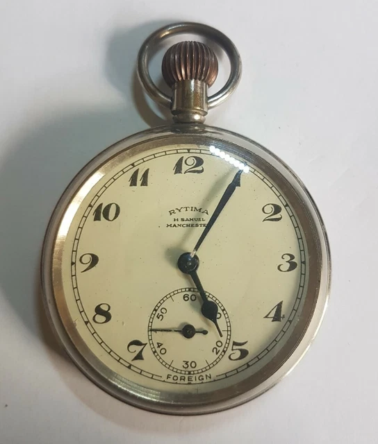 H samuel online vintage pocket watch