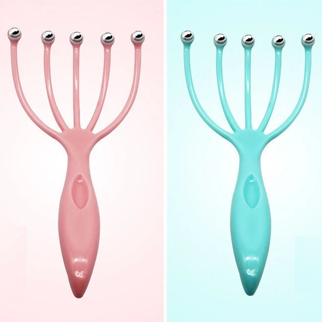 Massaggiatore cuoio capelluto stimolatore crescita capelli per ringiovanente massaggio testa collo