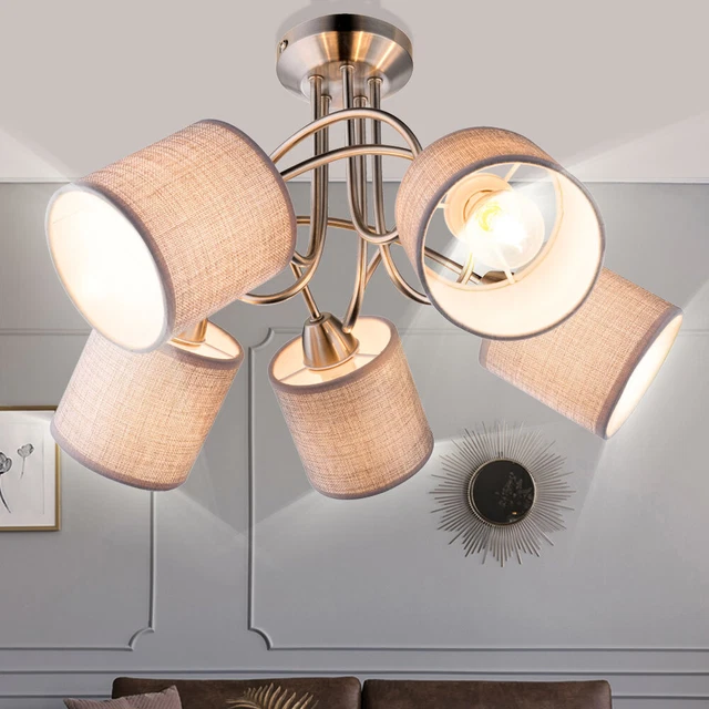 CJOY Ventilateur De Plafond Avec Abat-jour DC 1124 – Silencieux, Économe, Design Moderne Pour Toutes Saisons