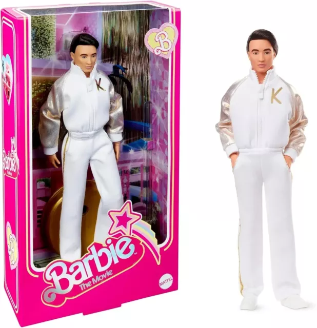 Barbie The Movie: Ken in White and Gold Tracksuit, Barbie Signature Doll, HPK04