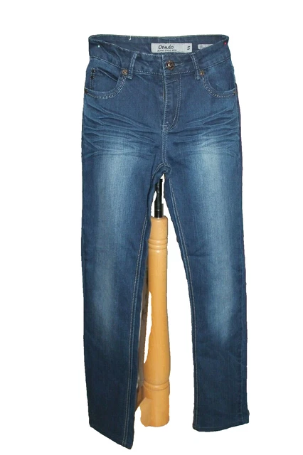 Jean Kaporal GEEK Pour Femme - Taille W25/35, Coupe Carotte, Bleu Foncé, Neuf Avec étiquette