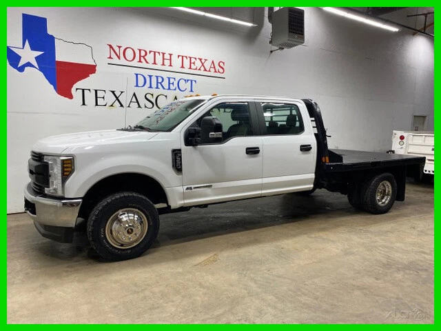 2019 Ford F-350 XL 4x4 Diesel Dually Flat Bed Bluetooth Camera Tow