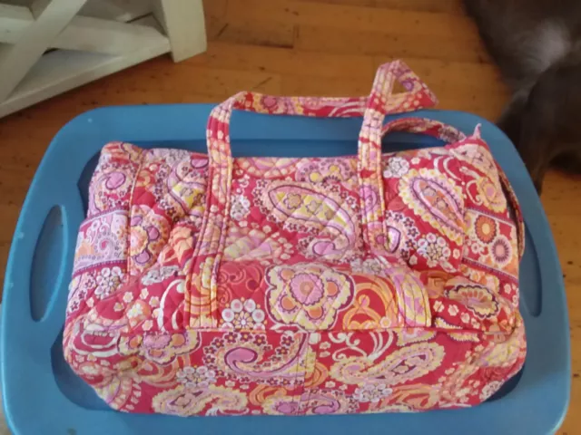Vera Bradley Raspberry Fizz Diaper Bag