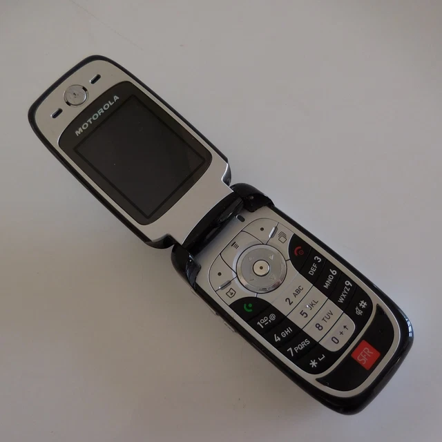 Téléphone Mobile Motorola C200 Bleu + Chargeur - Hors Service - Pour Pièces