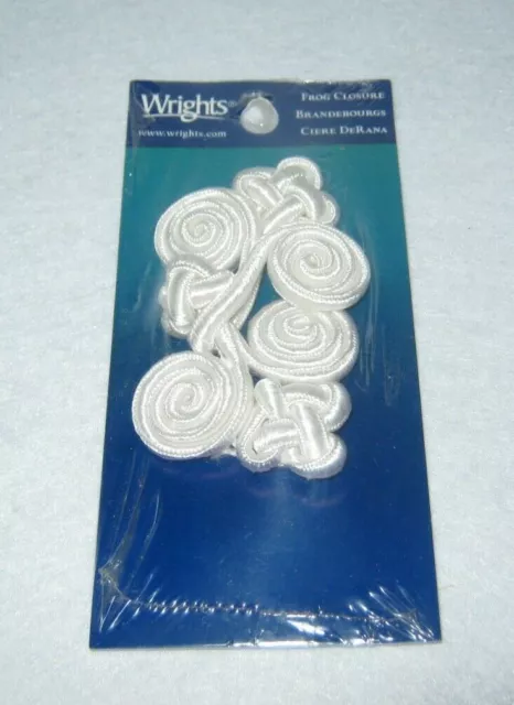 Wrights - Cierre de rana - Blanco - Tamaño grande - Nuevo